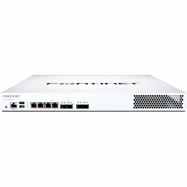 Fortinet FortiWeb FWB-600E Network Security/Firewall Appliance - 4 Port - 10/100/1000Base-T, 1000Base-X - Gigabit Ethernet - 4 x RJ-45 - 4 Total Expansion Slots - 5 Year FortiCare Premium and FortiWeb Advanced Bundle - 1U - Rack-mountable