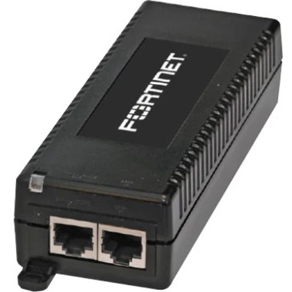 Fortinet GPI-130 Gigbit PoE Injector - 120 V AC, 230 V AC Input - 55 V DC Output - 1 x 10/100/1000Base-T Input Port(s) - 1 x 10/100/1000Base-T Output Port(s) - 30 W