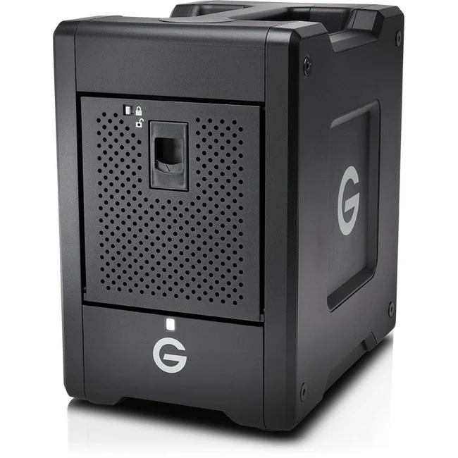 G-Technology G-SPEED Shuttle with ev Bay Adapters 24TB NA - 4 x HDD Supported - 24 TB Supported HDD Capacity - 2 x HDD Installed - 24 TB Installed HDD Capacity - Serial ATA Controller - RAID Supported - 0, 1, JBOD RAID Levels - 4 x Total Bays - 4 x 3.5" B