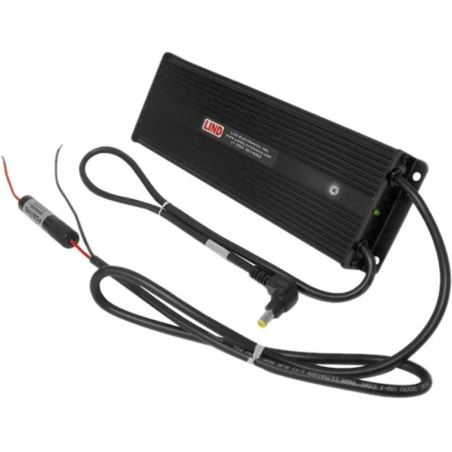 Gamber-Johnson Lind 20-60V Material Handling Isolated Power Adapter for Panasonic - 1 Pack - Rugged - 15.6 V DC/5.50 A Output - Black