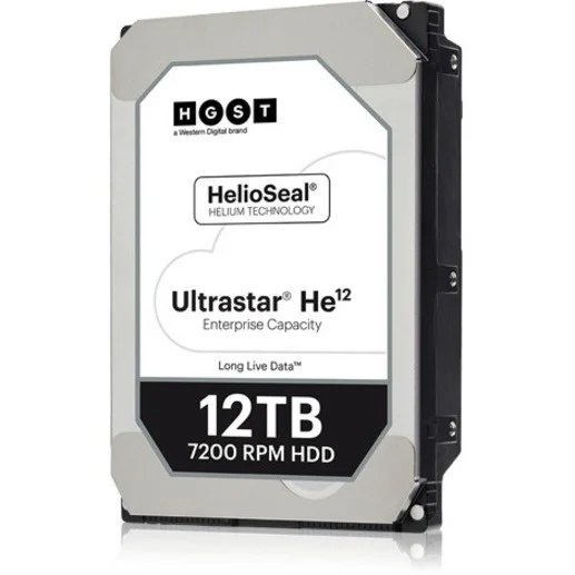 HGST Ultrastar He12 HUH721212ALE600 12 TB Hard Drive - 3.5" Internal - SATA (SATA/600) - 7200rpm - 5 Year Warranty