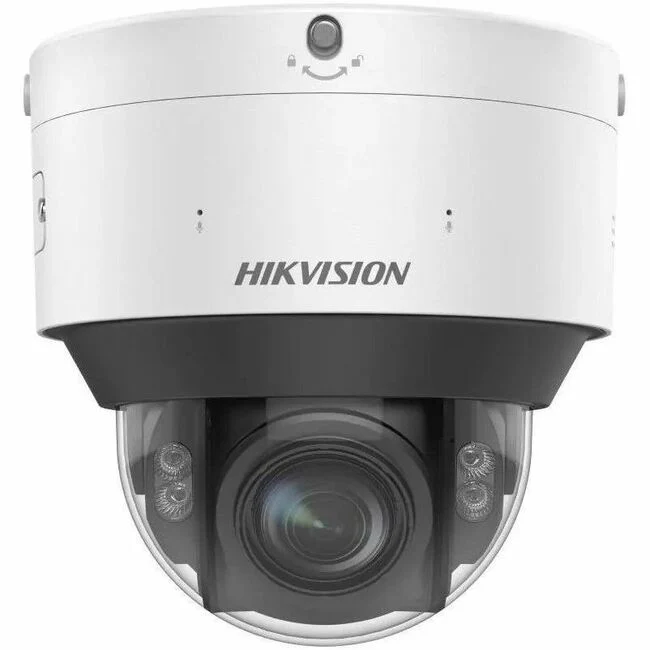 Hikvision ColorVu IDS-2CD7547G0/P-XZHS(Y) 4 Megapixel Network Camera - Color - Dome - 98.43 ft Infrared/Color Night Vision - H.264, H.265, H.264+, H.265+, MJPEG - 2688 x 1520 - 2.80 mm- 12 mm Varifocal Lens - 4.3x Optical - 60 fps - CMOS - IK10 - IP67 - W