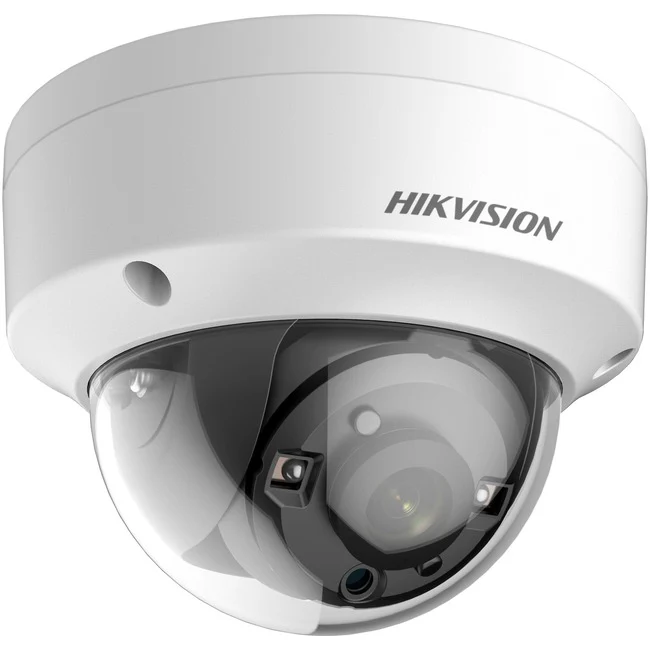 Hikvision Turbo HD DS-2CE56D8T-VPIT 2 Megapixel HD Surveillance Camera - Color, Monochrome - Dome - 65.62 ft - 1920 x 1080 - 3.60 mm Fixed Lens - CMOS - Surface Mount, Ceiling Mount, Pendant Mount, Wall Mount, Pole Mount, Junction Box Mount - Vandal Resis