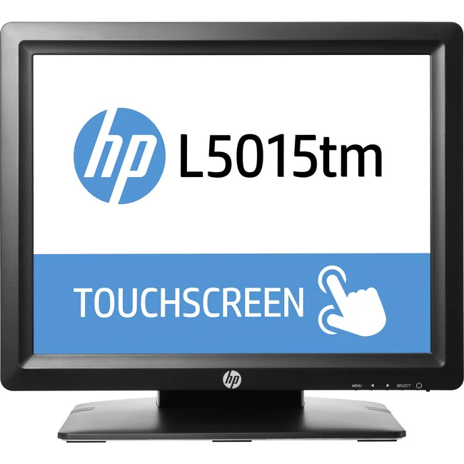 HP L5015tm 15" Class LCD Touchscreen Monitor - 4:3 - 16 ms - 15" Viewable - Acoustic Pulse Recognition - 1024 x 768 - XGA - 16.2 Million Colors - 700:1 - 250 Nit - LED Backlight - USB - VGA - Black - 3 Year