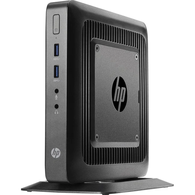 HP t520 Thin Client - AMD G-Series GX-212JC Dual-core (2 Core) 1.20 GHz - 4 GB RAM DDR3L SDRAM - 8 GB Flash - AMD Radeon HD 9000 Graphics - Gigabit Ethernet - HP ThinProFrench) - DisplayPort - VGA - Network (RJ-45) - 6 Total USB Port(s) - 4 USB 2.0 Port(s