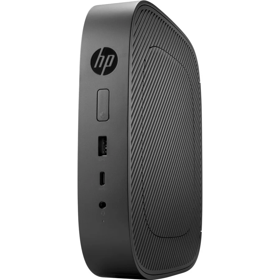 HP t530 Thin ClientAMD G-Series GX-215JJ Dual-core (2 Core) 1.50 GHz - 4 GB RAM DDR4 SDRAM - 64 GB Flash - AMD Radeon R2E - Gigabit Ethernet - Windows 10 IoT 64-bit (French) - DisplayPort - Network (RJ-45) - 6 Total USB Port(s) - 2 USB 2.0 Port(s) - 3 USB