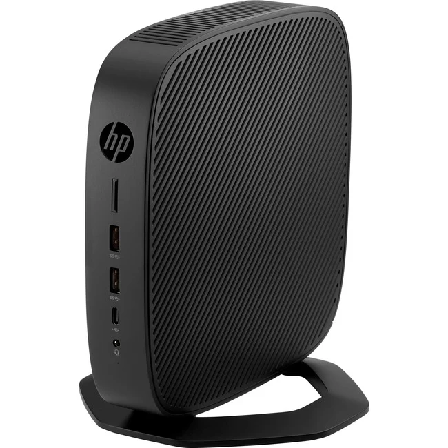 HP t640 Thin Client - AMD Ryzen R1505G Dual-core (2 Core) 2.40 GHz - 8 GB RAM DDR4 SDRAM - 128 GB Flash - AMD Radeon Vega 3 Graphics - Gigabit Ethernet - Windows 10 IoT Enterprise 64-bit - IEEE 802.11ac - DisplayPort - Network (RJ-45) - 7 Total USB Port(s