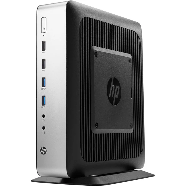 HP t730 Thin Client - AMD R-Series RX-427BB Quad-core (4 Core) 2.70 GHz - 4 GB RAM DDR3L SDRAM - 16 GB Flash - AMD Radeon HD 9000 - Gigabit Ethernet - HP ThinPro 32-bit (English) - DisplayPort - Network (RJ-45) - 9 Total USB Port(s) - 6 USB 2.0 Port(s) -