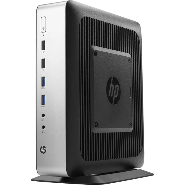 HP t730 Thin Client - AMD R-Series RX-427BB Quad-core (4 Core) 2.70 GHz - 4 GB RAM DDR3L SDRAM - 16 GB Flash - AMD Radeon HD 9000 - Gigabit Ethernet - HP ThinPro 32-bit (French) - DisplayPort - Network (RJ-45) - 9 Total USB Port(s) - 6 USB 2.0 Port(s) - 3