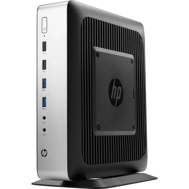 HP t730 Thin Client - AMD R-Series RX-427BB Quad-core (4 Core) 2.70 GHz - 8 GB RAM DDR3L SDRAM - 32 GB Flash - AMD Radeon HD 9000 - Gigabit Ethernet - Windows 10 IoT 64-bit (French) - DisplayPort - Network (RJ-45) - 9 Total USB Port(s) - 6 USB 2.0 Port(s)