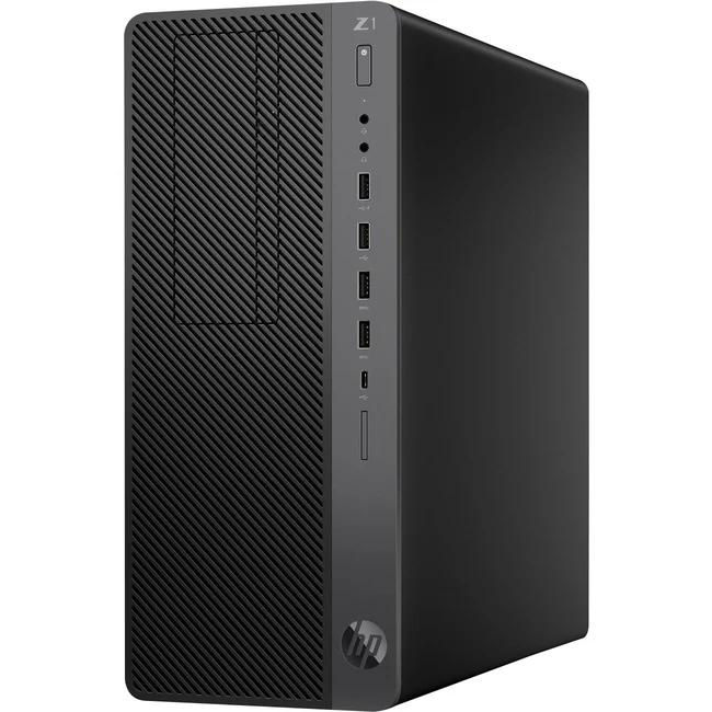 HP Z1 G5 Workstation - 1 x Intel Core i7 Octa-core (8 Core) i7-9700 9th Gen 3 GHz - 16 GB DDR4 SDRAM RAM - 256 GB SSD - Tower - Black - Serial ATA/600 Controller - 0, 1, 5, 10 RAID Levels - Intel Optane Memory Ready - Gigabit Ethernet