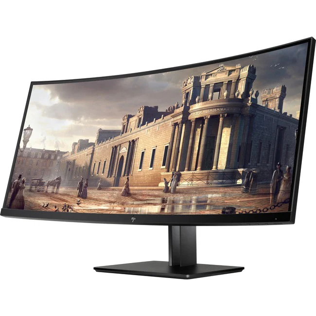 HP Z38c 38" Class UW-QHD+ Curved Screen LCD Monitor - 21:9 - Black - 37.5" Viewable - In-plane Switching (IPS) Technology - WLED Backlight - 3840 x 1600 - 1.07 Billion Colors - 300 Nit - 5 ms - 75 Hz Refresh Rate - HDMI - DisplayPort - USB Hub