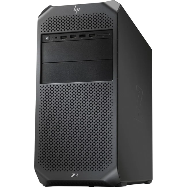 HP Z4 G4 Workstation - 1 x Intel Xeon Quad-core (4 Core) W-2225 4.10 GHz - 8 GB DDR4 SDRAM RAM - 256 GB SSD - Mini-tower - Black - Serial ATA/600 Controller - 0, 1, 5, 10 RAID Levels - Gigabit Ethernet