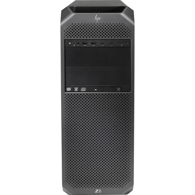 HP Z6 G4 Workstation - Intel Xeon Gold Dodeca-core (12 Core) 6136 3 GHz - 64 GB DDR4 SDRAM RAM - Tower - Black - Serial ATA/600 Controller - 0, 1, 5, 10 RAID Levels - Intel Optane Memory Ready - Gigabit Ethernet