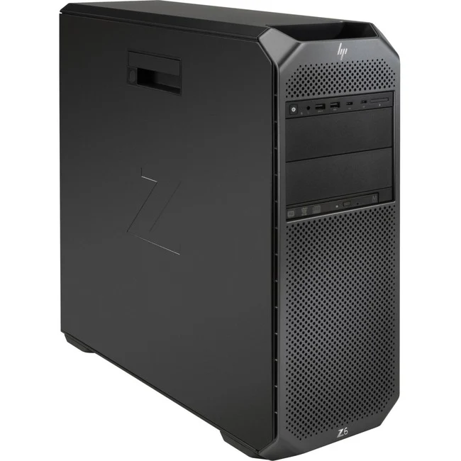 HP Z6 G4 Workstation - Intel Xeon Silver Deca-core (10 Core) 4114 2.20 GHz - 8 GB DDR4 SDRAM RAM - Mini-tower - Black - Windows 10 Pro 64-bit - Serial ATA/600 Controller - 0, 1, 5, 10 RAID Levels - English Keyboard - Gigabit Ethernet