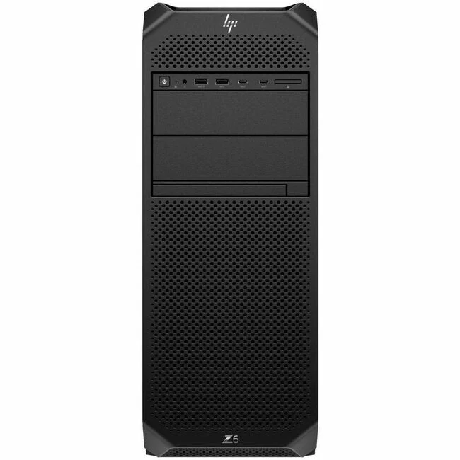 HP Z6 G5 Workstation - 1 x Intel Xeon Dodeca-core (12 Core) w5-3425 3.20 GHz - 16 GB DDR5 SDRAM RAM - 512 GB SSD - Tower - Black - Intel W790 Chip - Windows 11 Pro - NVIDIA T1000 8 GB Graphics - Serial ATA/600 Controller - 0, 1, 5, 10 RAID Levels - Englis