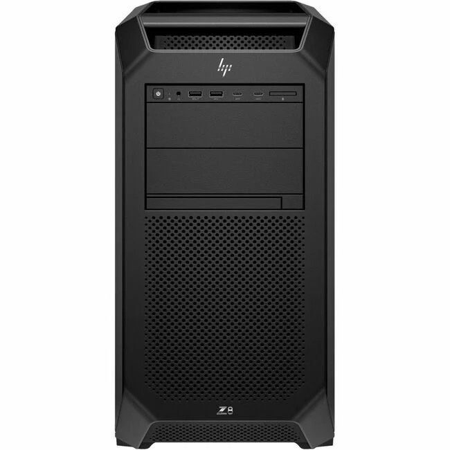 HP Z8 Fury G5 Workstation - 1 x Intel Xeon Hexadeca-core (16 Core) w5-3435X 3.10 GHz - 16 GB DDR5 SDRAM RAM - 512 GB SSD - Tower - Black - Intel W790 Chip - Windows 11 Pro - Serial ATA/600 Controller - 0, 1, 5, 10 RAID Levels - English Keyboard - Gigabit