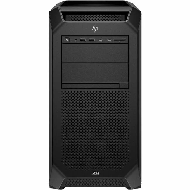 HP Z8 Fury G5 Workstation - 1 x Intel Xeon Icosa-core (20 Core) w7-3445 2.60 GHz - 32 GB DDR5 SDRAM RAM - 512 GB SSD - Tower - Black - Intel W790 Chip - Windows 11 Pro - Serial ATA/600 Controller - 0, 1, 5, 10 RAID Levels - English Keyboard - Gigabit Ethe