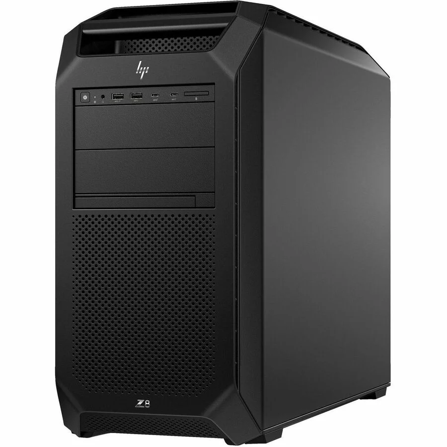 HP Z8 Fury G5 Workstation - Intel Xeon Dodeca-core (12 Core) w5-3425 3.20 GHz - 16 GB DDR4 SDRAM RAM - 512 GB SSD - Tower - Black - Intel W790 Chip - Windows 11 Pro - 1 x NVIDIA Quadro T1000 4 GB Graphics - Serial ATA/600 Controller - 0, 1, 5, 10 RAID Lev