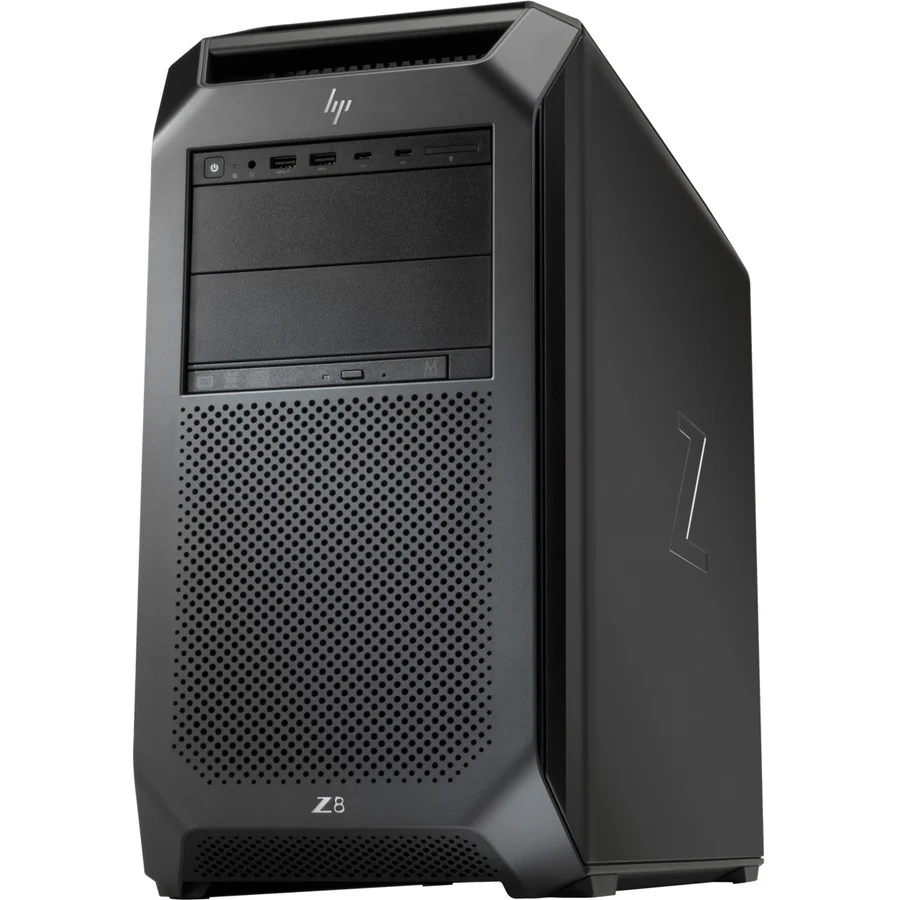 HP Z8 G4 Workstation - 2 x Intel Xeon Silver Octa-core (8 Core) 4108 1.80 GHz - 32 GB DDR4 SDRAM RAM - 256 GB SSD - Mini-tower - Black - Windows 10 Pro 64-bit - DVD-Writer - Serial ATA/600 Controller - 0, 1, 5, 10 RAID Levels - French Keyboard - Gigabit E