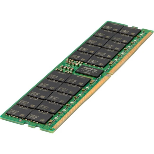 HPE 128GB DDR5 SDRAM Memory Module - For Server - 128 GB (1 x 128GB) - DDR5-4800/PC5-38400 DDR5 SDRAM - 4800 MHz Quad-rank Memory - 1.10 V - Registered - 288-pin - DIMM