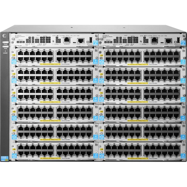 HPE 5412R zl2 Switch - Manageable - 3 Layer Supported - Modular - 7U High - Rack-mountable - Lifetime Limited Warranty