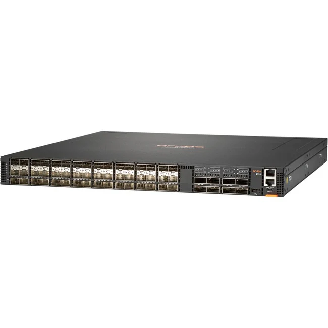 HPE 8325-48Y8C Ethernet Switch - Manageable - 25 Gigabit Ethernet, 100 Gigabit Ethernet - 25GBase-X, 100GBase-X - 3 Layer Supported - Modular - 550 W Power Consumption - Optical Fiber - 1U High - Rack-mountable, Cabinet Mount, Surface Mount