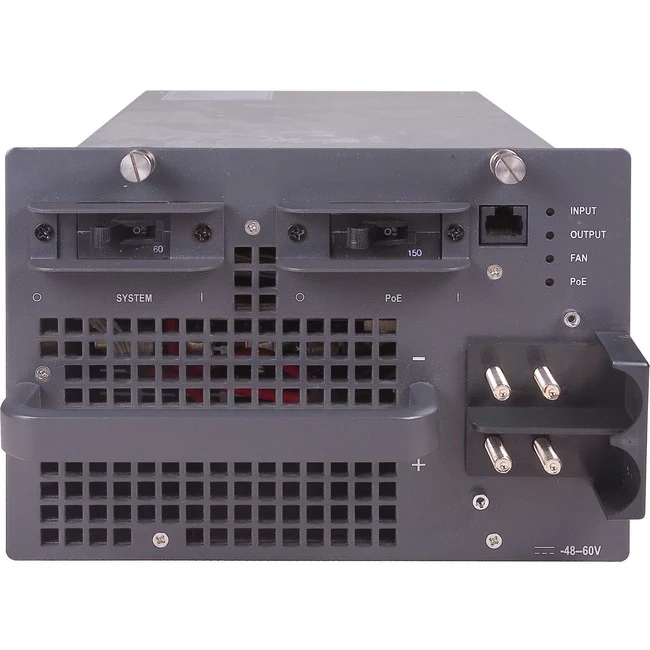 HPE A7500 1400W DC Power Supply - Rack-mountable