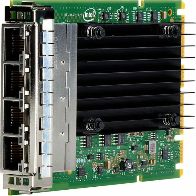HPE Broadcom BCM5719 Ethernet 1Gb 4-port BASE-T OCP3 Adapter - PCI Express 2.0 - 128 MB/s Data Transfer Rate - Broadcom BCM5719 - 4 Port(s) - 4 - Twisted Pair - OCP3 Bracket Height - Plug-in Card