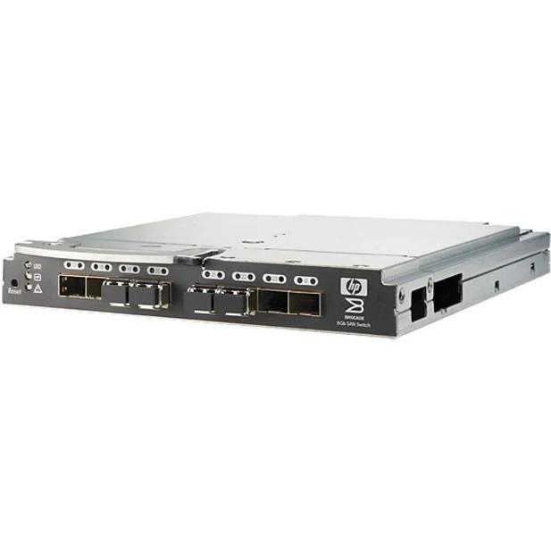 HPE Brocade 8/24c SAN Switch for BladeSystem c-Class - 8 Gbit/s - 24 Fiber Channel Ports - Refurbished