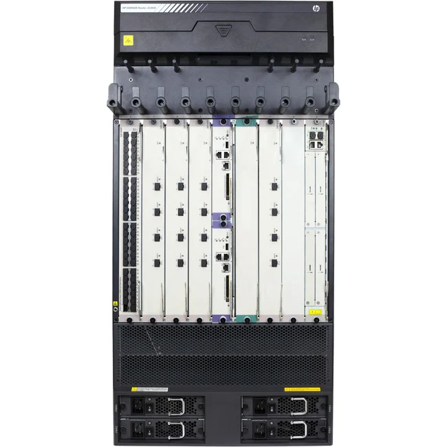 HPE HSR6808 Router Chassis - Refurbished - 8 - 20U - Rack-mountable