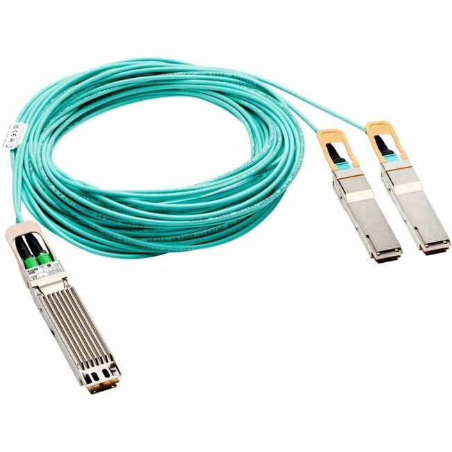 HPE InfiniBand HDR/Ethernet OSFP to 2xQSFP56 30m Splitter Active Optical Cable