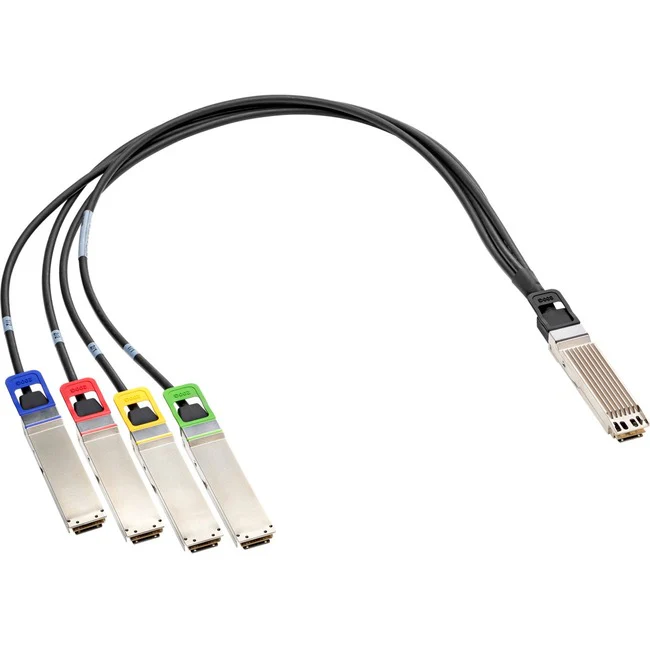 HPE InfiniBand NDR OSFP to 2xOSFP 1m Splitter Direct Attach Copper Cable