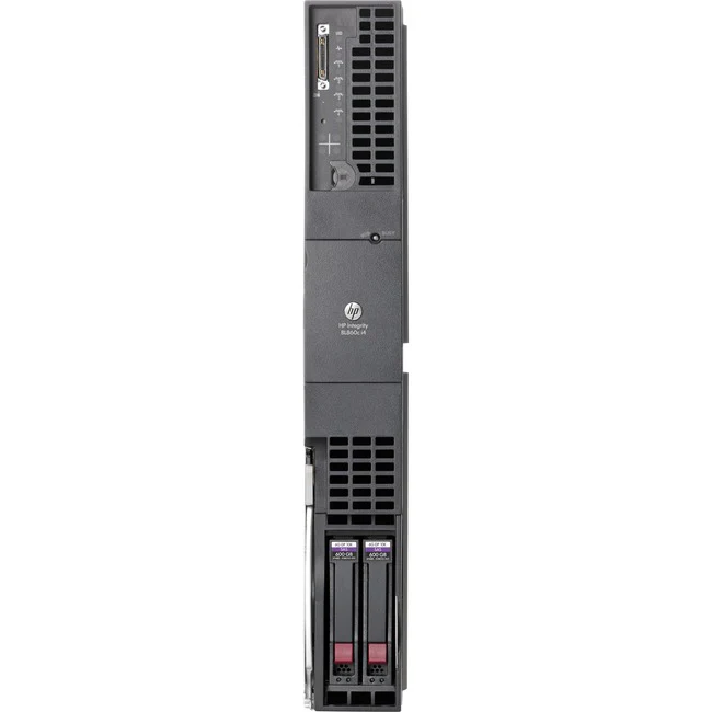 HPE Integrity Barebone System - Refurbished - Blade - 2 x Processor Support - Intel Boxboro Chip - 384 GB DDR3 SDRAM Maximum RAM Support - 24 Total Memory Slots - 3Gb/s SAS RAID Supported Controller - ATI RN-50 128 MB Graphic(s) - 2 2.5" Bay(s) - Processo