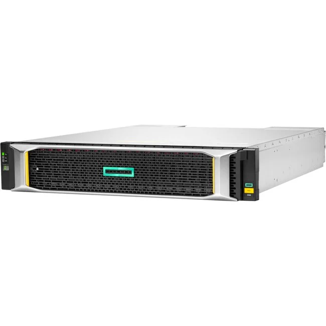 HPE MSA 2060 10GbE iSCSI SFF TAA-compliant Storage - 24 x HDD Supported - 6 x HDD Installed - 14.40 TB Installed HDD Capacity - 24 x SSD Supported - 0 x SSD Installed - Clustering Supported - 2 x iSCSI Controller - 24 x Total Bays - 24 x 2.5" Bay - 10 Gig