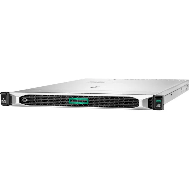 HPE ProLiant DL360 G10 Plus 1U Rack Server - 1 x Intel Xeon Silver 4310 2.10 GHz - 32 GB RAM - 12Gb/s SAS Controller - Refurbished - Intel C621A Chip - 2 Processor Support - 2 TB RAM Support - Up to 16 MB Graphic Card - 10 Gigabit Ethernet - 8 x SFF Bay(s