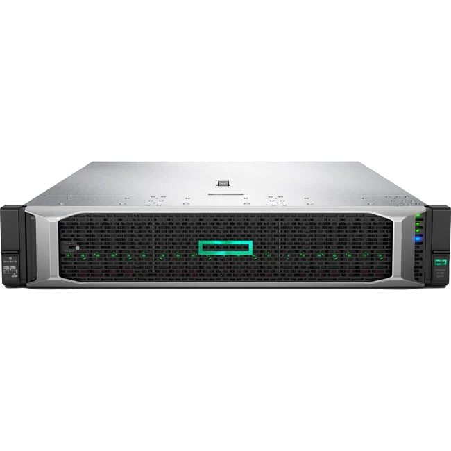 HPE ProLiant DL380 G10 2U Rack Server - 1 x Intel Xeon Gold 5222 3.80 GHz - 32 GB RAM - Serial ATA/600 Controller - Refurbished - Intel C621 Chip - 2 Processor Support - 1.54 TB RAM Support - Up to 16 MB Graphic Card - 10 Gigabit Ethernet - 8 x SFF Bay(s)