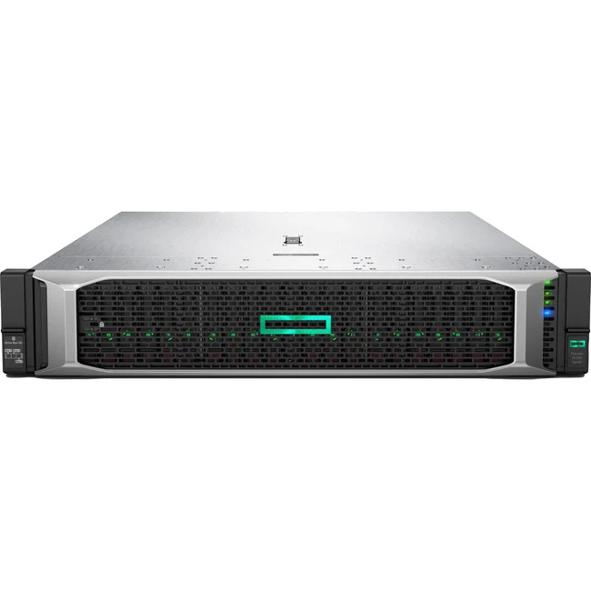 HPE ProLiant DL380 G10 2U Rack Server - 1 x Intel Xeon Gold 6226R 2.90 GHz - 32 GB RAM - Serial ATA/600 Controller - Refurbished - Intel C621 Chip - 2 Processor Support - 1.54 TB RAM Support - Up to 16 MB Graphic Card - 10 Gigabit Ethernet - 8 x SFF Bay(s