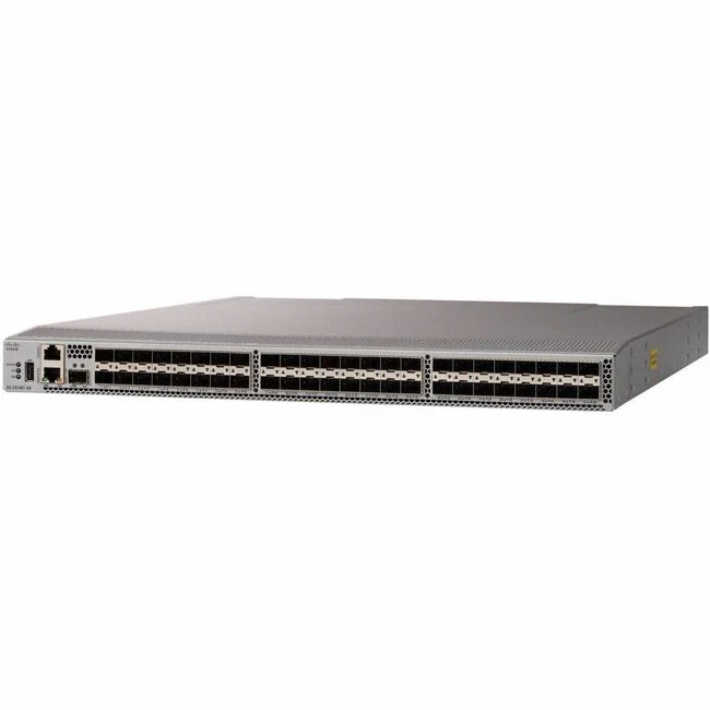 HPE SN6620C 32Gb 48-port 32Gb SFP+ Fibre Channel Switch - 48 Ports - 32 Gbit/s - 48 Fiber Channel Ports - 48 x Total Expansion Slots - SFP+ - 48 x SFP+ Slots - Manageable - Rack-mountable - 1U - Redundant Power Supply