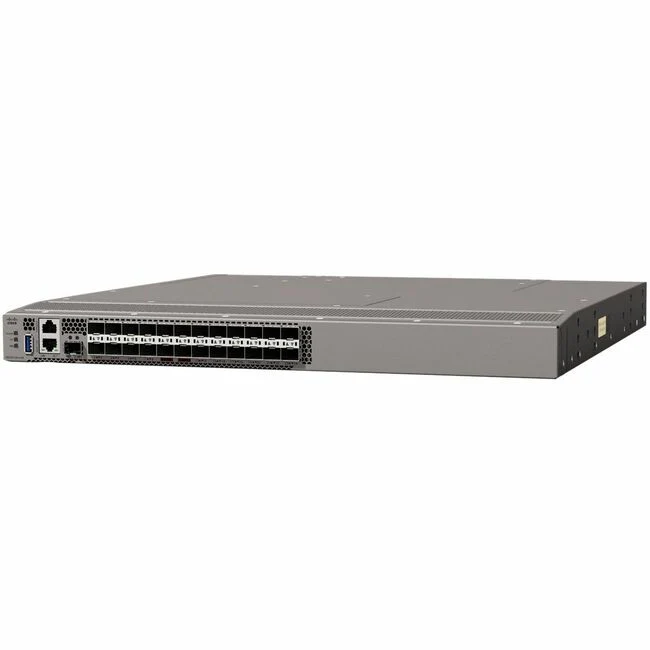 HPE SN6710C 64Gb 24/8 64Gb Short Wave SFP+ Fibre Channel v2 Switch - 24 Ports - 64 Gbit/s - 24 Fiber Channel Ports - 24 x Total Expansion Slots - SFP+ - 24 x SFP+ Slots - Manageable - Rack-mountable - 1U