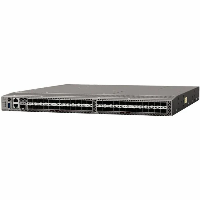HPE SN6720C 64Gb 48/24 32Gb Short Wave SFP+ Fibre Channel Switch - 48 Ports - 64 Gbit/s - 48 Fiber Channel Ports - 48 x Total Expansion Slots - SFP+ - 48 x SFP+ Slots - Manageable - Rack-mountable - 1U