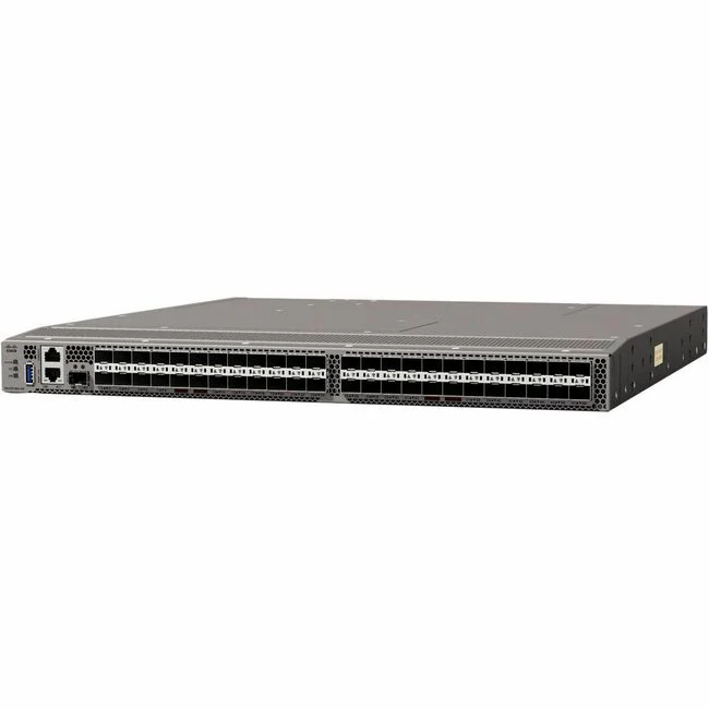 HPE SN6720C 64Gb 48/48 32Gb Short Wave SFP+ Fibre Channel Switch - 48 Ports - 64 Gbit/s - 48 Fiber Channel Ports - 48 x Total Expansion Slots - SFP+ - 48 x SFP+ Slots - Rack-mountable - 1U