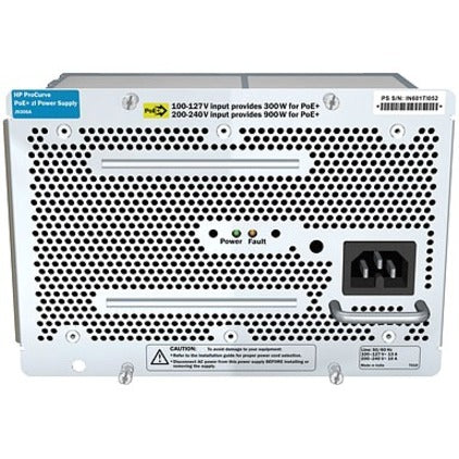 HPE X362 720W 100-240VAC to 56VDC PoE Power Supply - 264 V AC Input -56 V DC Output