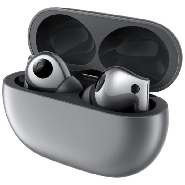 Huawei FreeBuds Pro 2 Earset - Stereo - Wireless - Bluetooth - 14 Hz - 48 kHz - Earbud - Binaural - In-ear - Noise Canceling - Silver Frost