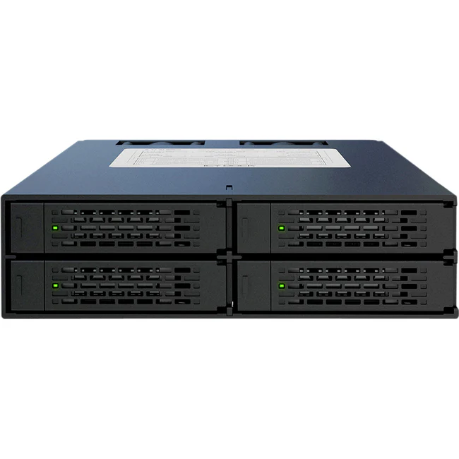 Icy Dock MB994SP-4SB-1 4 in 1 SATA Hot Swap Backplane RAID Cage - 4 x HDD Supported - 4 x SSD Supported - RAID Supported - 5 RAID Levels - 4 x Total Bays - 4 x 2.5" Bay - Internal