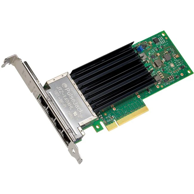 Intel® Ethernet Network Adapter X710-T4L - Dual and quad-port energy-efficient adapters for NBASE-T and 10GBASE-T networks