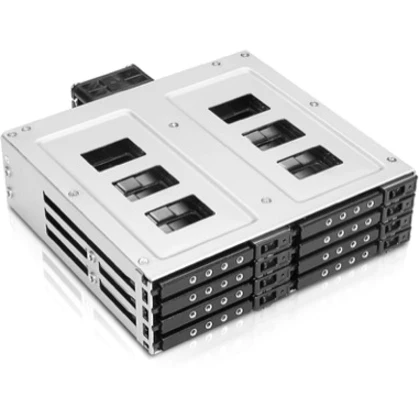 iStarUSA 5.25" to 8x Slim 2.5" HDD SSD Hot-swap Rack