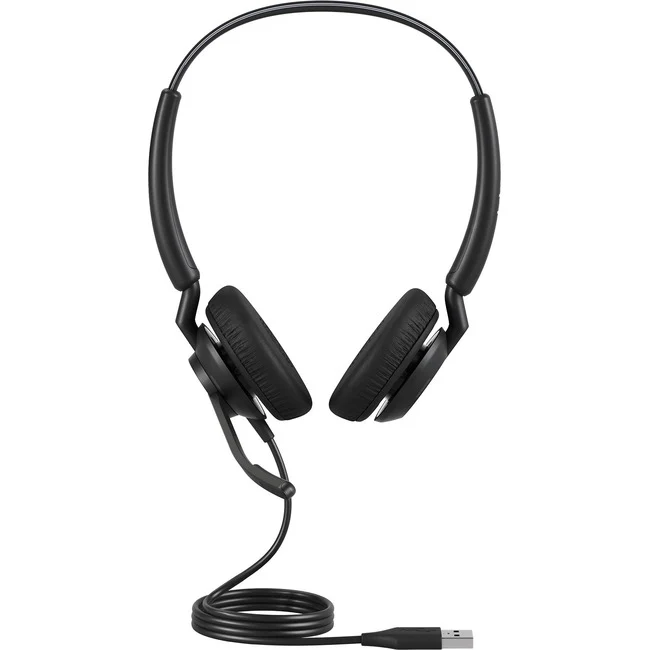 Jabra ENGAGE 40 Headset - Stereo - USB Type A - Wired - 50 Hz - 20 kHz - Over-the-head - Binaural - Supra-aural - 5.25 ft Cable - MEMS Technology Microphone