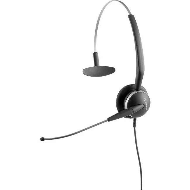 Jabra GN2100 Headset - Mono - Quick Disconnect - Wired - 80 Hz - 15 kHz - Over-the-head, Behind-the-neck, Over-the-ear - Monaural - Semi-open - 2.63 ft Cable - Noise Cancelling Microphone - Black