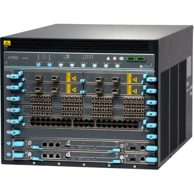 Juniper EX9200 Ethernet Switch - Manageable - TAA Compliant - 3 Layer Supported - 560 W Power Consumption - 8U High - Rack-mountable - 1 Year Limited Warranty